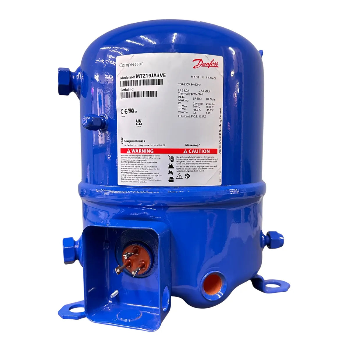 Compresor Danfoss MTZ193VI