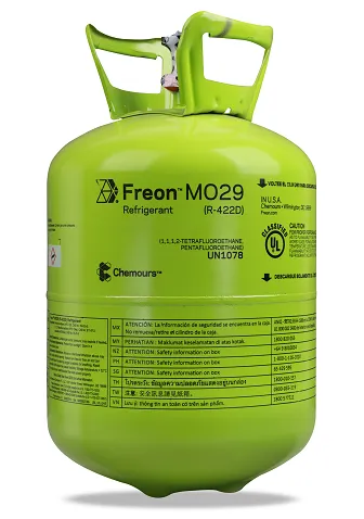 Gases Refrigerantes MO29/R422D 25LBS CHEMOURS