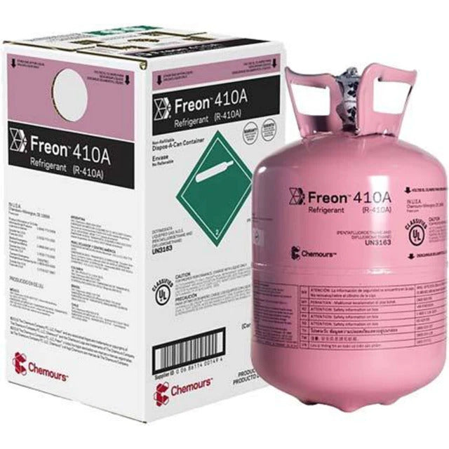 Refrigerante R410 25LBS CHEMOURS