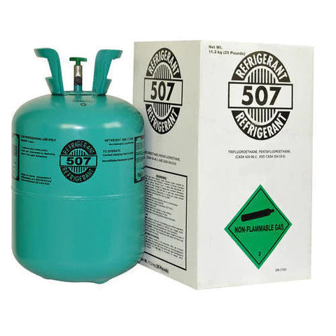 GAS REFRIGERANTE R507 x 25LB | MARCA REFRIGERANT™ | REFERENCIA INTERNA: 1005511