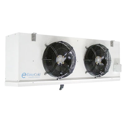 EVAPORADOR DE 2 MOTOVENTILADORES AXIALES (ASPA 10″) MARCA EASYCOLD 6D VALVULA DE EXPANSIÓN R404 CON RESISTENCIAS