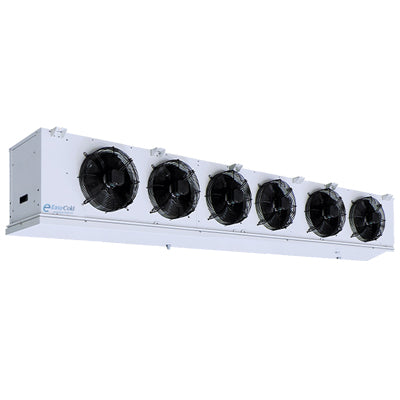 EVAPORADOR DE 6 MOTOVENTILADORES AXIALES (ASPA DE 10″) MARCA EASYCOLD 6D VALVULA DE EXPANSIÓN R404 CON RESISTENCIAS