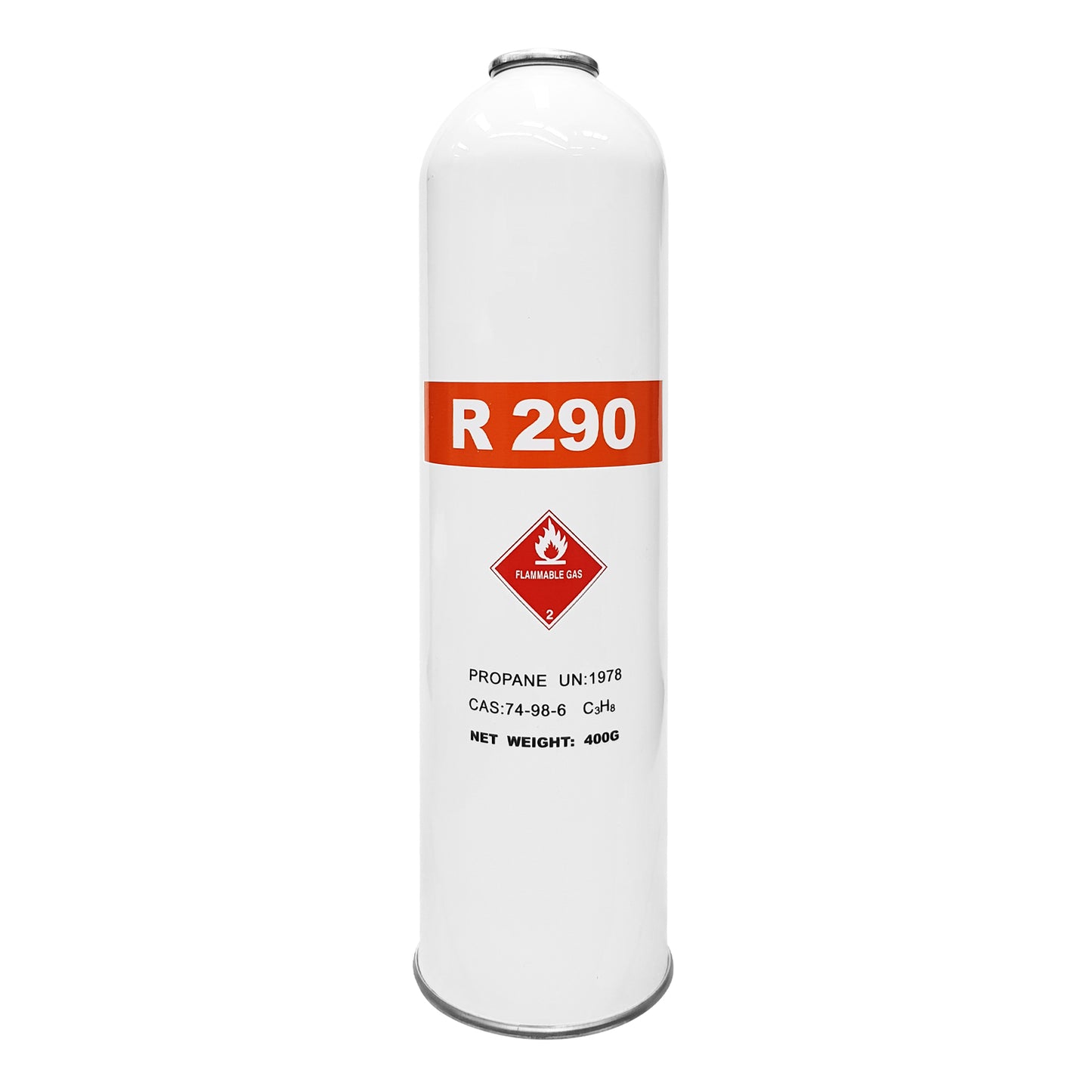 GAS REFRIGERANTE R290 x 380 GRS (CAJA 6 UNDADES)  MARCA REFRIGERANT™